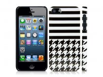 CaseBoutique Houndstooth Case - iPhone SE / 5s / 5 hoesje