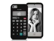 Funny Calculator Silicone Skin Case Hoes voor iPhone 5/5S