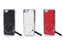 Carbon Back Case - iPhone SE / 5s / 5 hoesje