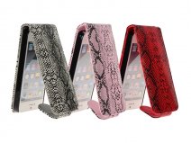 Snake Flip Case - iPhone SE / 5s / 5 hoesje