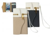 Fashion TriFold Wallet Case Hoesje voor iPhone 5/5S