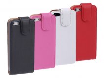 Mirror Kunstleren Flip Case - iPhone SE/5s/5 hoesje