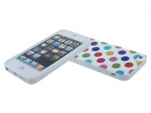Polka Dot Colors TPU Soft Case Hoesje voor iPhone 5/5S