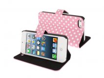 Polka Dot Bookcase - iPhone SE / 5s / 5 hoesje