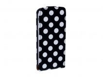 Polka Dot Flipcase - iPhone SE / 5s / 5 hoesje