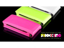 More Shocking Flip Case - iPhone SE / 5s / 5 hoesje