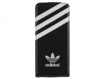 adidas Flip Case Zwart/Zilver - iPhone SE/5s/5 hoesje