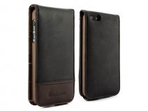 Barbour Leather Style Flip Case - Hoesje voor iPhone 5/5S