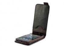 Barbour Leather Style Flip Case - Hoesje voor iPhone 5/5S