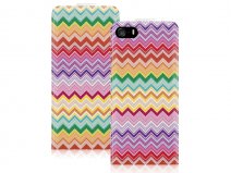 Call Candy Chevron Flip Case - Hoesje voor iPhone 5/5S