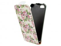 Call Candy Floral Flip Case - Hoesje voor iPhone 5/5S