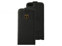 Lamborghini Aventador D1 Flipcase - Leren Hoesje voor iPhone 5/5S