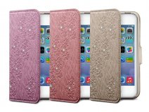 Marblue Sparkle Book Case - iPhone SE/5s/5 hoesje