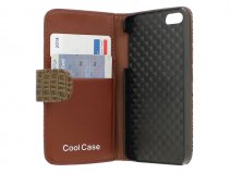 Croco Bookcase - iPhone SE / 5s / 5 hoesje