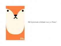 Case-Mate Creatures Case 'Fox' - iPhone 6/6S Hoesje