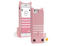 Case-Mate Creatures Case 'Piggy' - iPhone 6/6S Hoesje