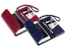 Covert Polka Dot Wallet Case - iPhone 6/6S hoesje