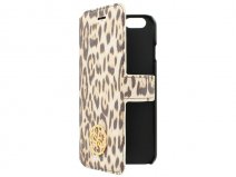 Guess Leopard Folio - iPhone 6/6s hoesje