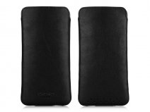 Knomo UltraSlim Sleeve - Leren iPhone SE / 8 / 7 / 6(s) hoesje