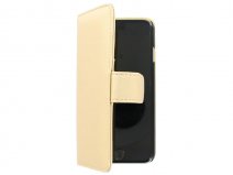 Golden Wallet Book Case - Hoesje voor iPhone 6/6S