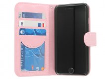 Croco Leather Bookcase - iPhone 6/6s hoesje