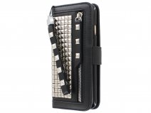 Studs Roxie Bookcase Zilver - iPhone 6/6s hoesje