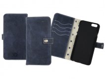 Xqisit Leather Wallet Case - Leren iPhone 6/6S hoesje