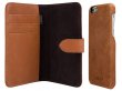 Agna Magneat 2in1 Case Cognac Leer - iPhone 6/6s hoesje