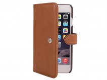 Agna Magneat 2in1 Case Cognac Leer - iPhone 6/6s hoesje