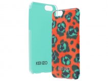 Kenzo Leopard Orange Hardcase - Case voor iPhone 6/6S
