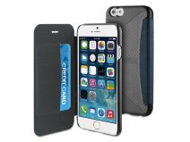 Muvit Easy Folio Denim Blue - Hoesje voor iPhone 6/6S