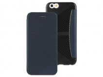 Muvit Easy Folio Denim Blue - Hoesje voor iPhone 6/6S