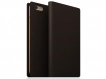 SLG Design D5 Bookcase Bruin - Leren iPhone 6/6s hoesje