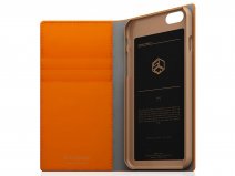 SLG Design D5 CSL Bookcase Oranje - Leren iPhone 6/6s hoesje
