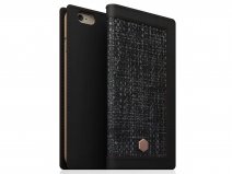 SLG Design D5 CSL Bookcase Zwart - Leren iPhone 6/6s hoesje