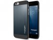 Spigen Aluminium Fit Case Metal Slate - iPhone 6/6s hoesje