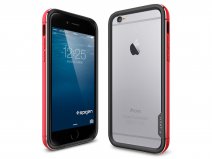 Spigen Neo Hybrid EX Metal Case Rood - iPhone 6/6s hoesje