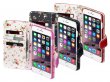 CaseBoutique iPhone 6 Plus/6S Plus hoesje - Flower Wallet