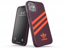 Adidas Originals Case Maroon/Orange - iPhone 12 Mini hoesje