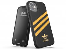 Adidas Originals Case Zwart/Oranje - iPhone 12 Mini hoesje