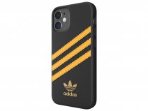 Adidas Originals Case Zwart/Oranje - iPhone 12 Mini hoesje