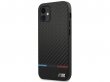 BMW M Sport Tricolor Carbon Case - iPhone 12 Mini hoesje