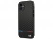 BMW M Sport Tricolor Carbon Case - iPhone 12 Mini hoesje