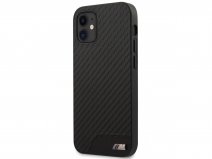 BMW M Sport PU Carbon Case - iPhone 12 Mini hoesje