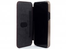 Greenwich Blake Leather Folio Fireglow - iPhone 12 Mini Hoesje