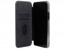 Greenwich Blake Leather Folio Saddle - iPhone 12 Mini Hoesje