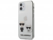 Karl Lagerfeld & Choupette Clear Case - iPhone 12 Mini hoesje
