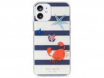 Kate Spade Jeweled Sandcastle Case - iPhone 12 Mini hoesje