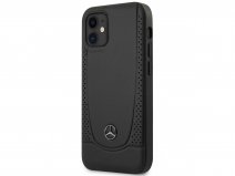Mercedes-Benz Urban Leather Case Zwart - iPhone 12 Mini hoesje