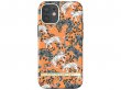 Richmond & Finch Orange Leopard Case - iPhone 12 Mini hoesje